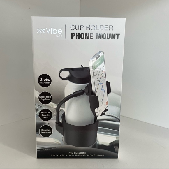 🚫SOLD🚫Vibe Car Cupholder Phone Mount - Picture 1 of 6